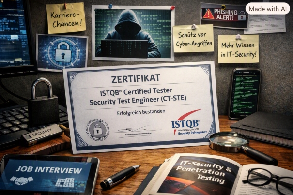Warum ich die Prüfung zum ISTQB® Certified Tester Security Test Engineer (CT‑STE) absolviert habe