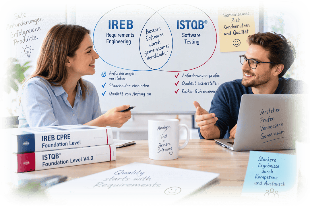 Warum ich - nach ISTQB® - mein Trainingsangebot um IREB CPRE ergänzt habe