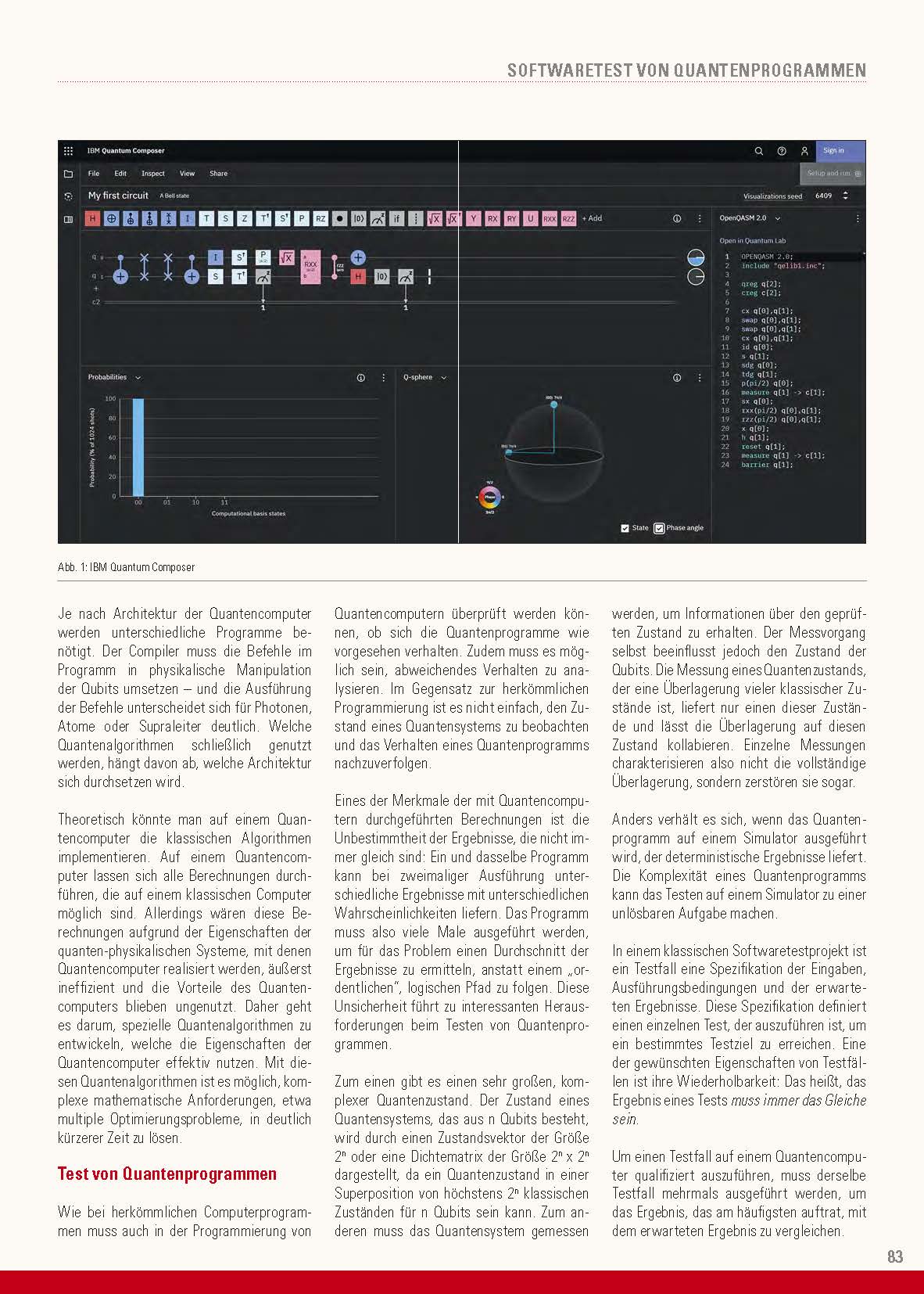 German Testing Magazin - Von Bits und Qubits