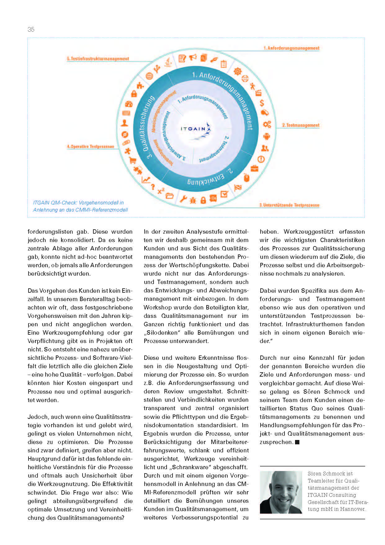 SQ Magazin: Projektmanagement - Steuerrad dür die Software-Qualität